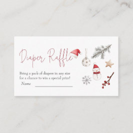 Juli Baby, babyskor Diaper Raffle Tilläggskort