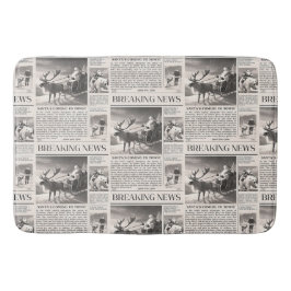 Juli Bear Breaking News Newspaper Hjort Badrumsmatta