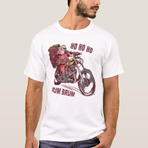 Juli-Biker, juldräkt för Biker-inbjudan T Shirt