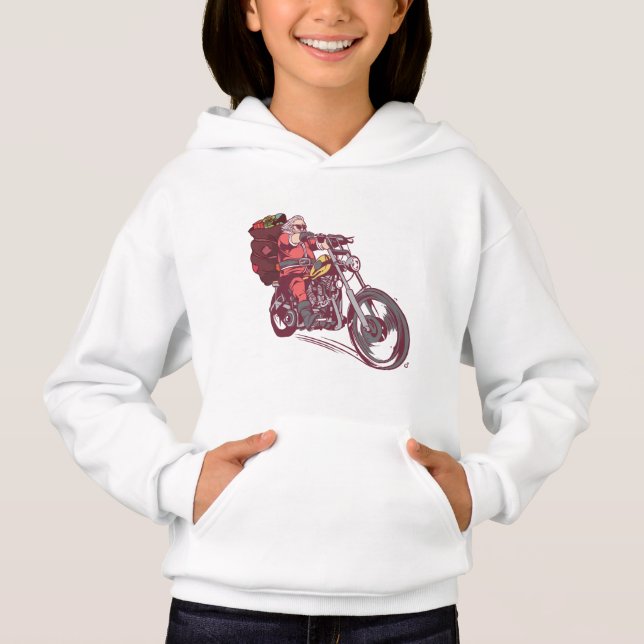 Juli-Biker, juldräkt för Biker-inbjudan T Shirt (Framsida)
