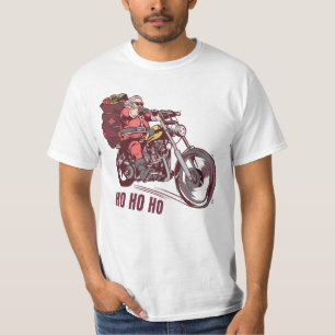 Juli-Biker, juldräkt för Biker-inbjudan T Shirt