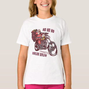 Juli-Biker, juldräkt för Biker-inbjudan T Shirt