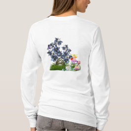 Juli Birth Flowers och Stone T Shirt