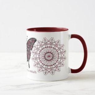 Juli Birthstone fjärilsmugg Mugg