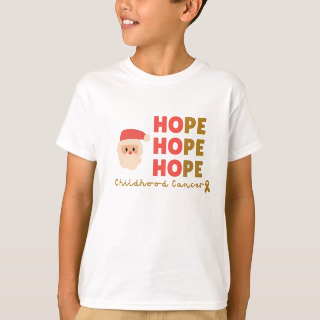 Juli-cancer i barndomen: "Kids T-Shirt" T Shirt (Framsida)