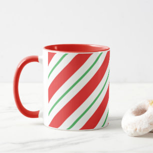 Juli Classic Candy cane Rand Mugg