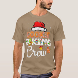 Juli Cookie Baking Crew Familj Jul Holi T Shirt
