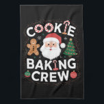 Juli Cookie Baking Crew-familjen - jul Kökshandduk<br><div class="desc">Juli Cookie Baking Crew-familjen - jul</div>