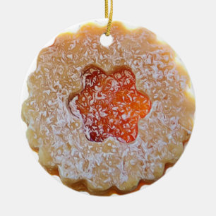 Juli Cookie Realistic Food jul Julgransprydnad Keramik