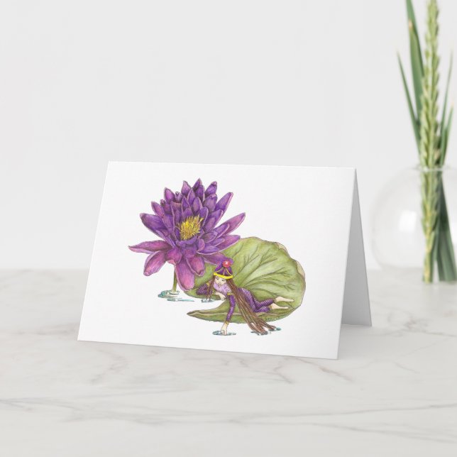 Juli fefödelsedag kort (Framsida)