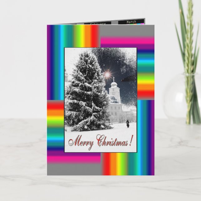 Juli-Hälsningskortet med 2011 års kalender Helgkort (Framsida)