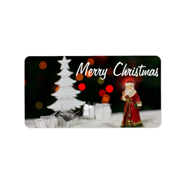 Juli-Helgdag Adressetikett (Framsidan)