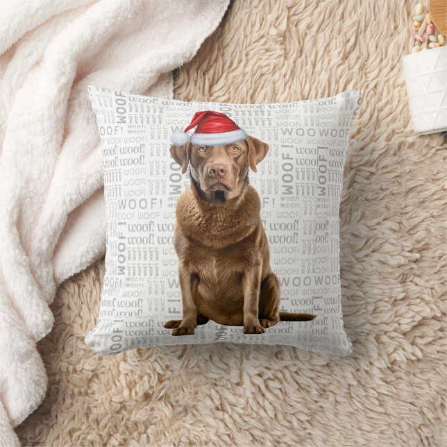 Juli-Helgdag i Chesapeake Bay Retriever Hund Kudde (Filt)