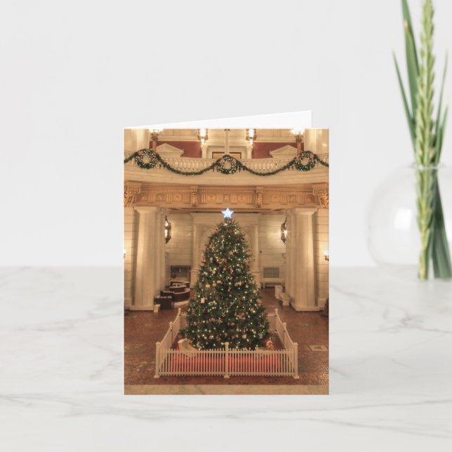 Juli-Helgdag i Pennsylvania-staten Huvudstad Helgkort (Framsida)