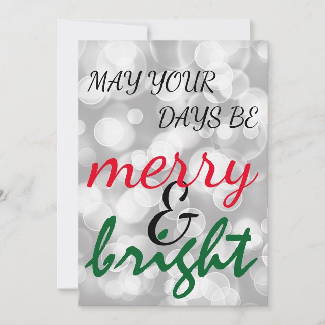 Juli-Helgdag Julkort (Framsida)