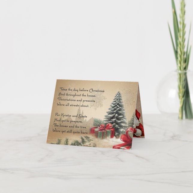 Juli-Helgdag Kort (Framsida)