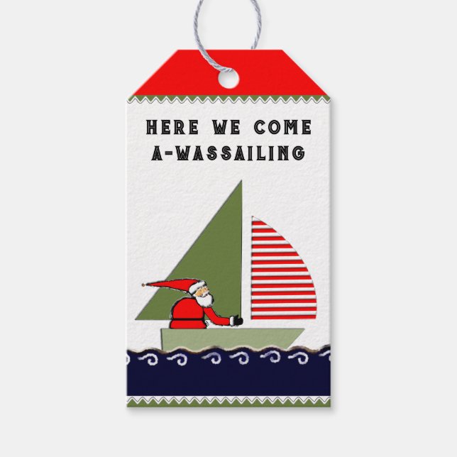 Juli-Helgdag Presentetikett (Framsidan)