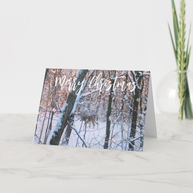 Juli-Hjorten Helgkort (Framsida)