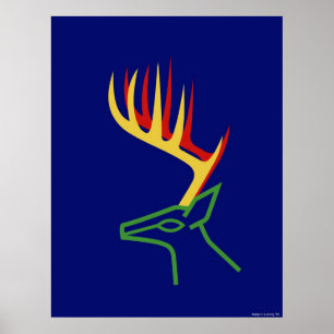 Juli-Hjorten Poster