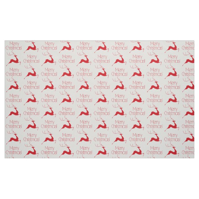 Juli-hjorten Tyg (Fat Quarter)