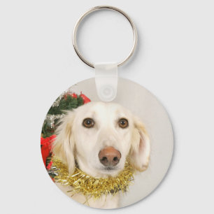 Juli-Hund 2 Nyckelring