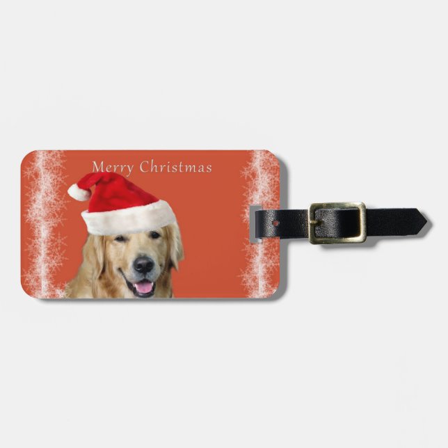Juli-Hund Bagagebricka (Horisontell Framsida)