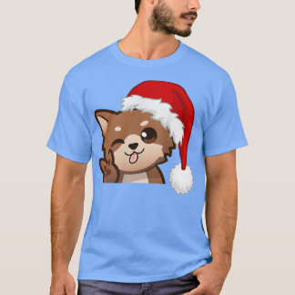 Juli Hund Cute Pet Puppy jul Lycklig Holid T Shirt