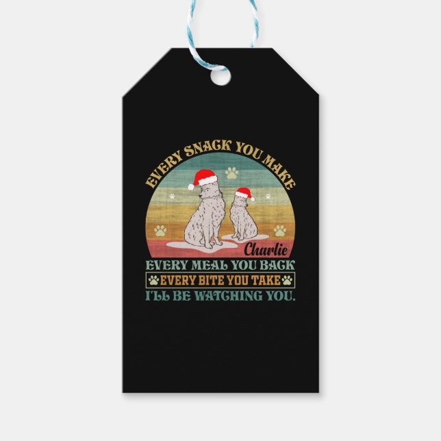 Juli Hundälskares Shirt Presentetikett (Framsidan)