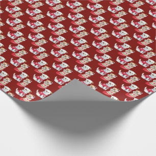 Juli Hundar och Katt Presentpapper