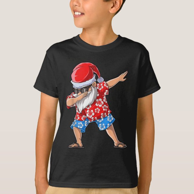 Juli i juli: Tjuny Manar Tropical Hawaiia T Shirt (Framsida)