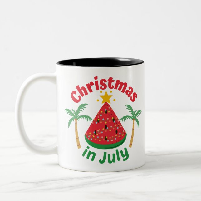 JULI JUL Två-Tonad MUGG (Vänster)