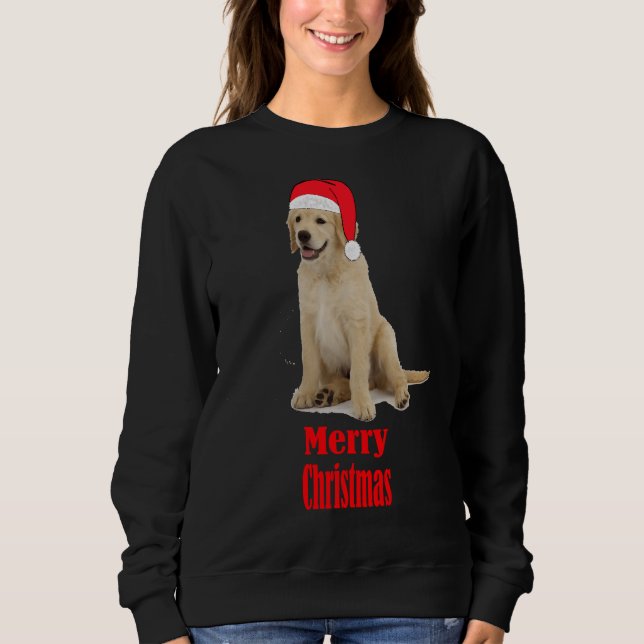 Juli Labrador Retreiver God jul T Shirt (Framsida)