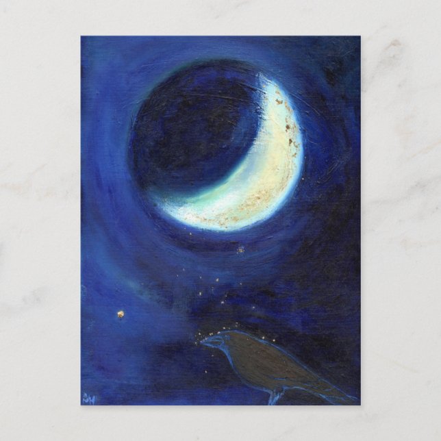 juli Måne 2014 Vykort (Framsida)