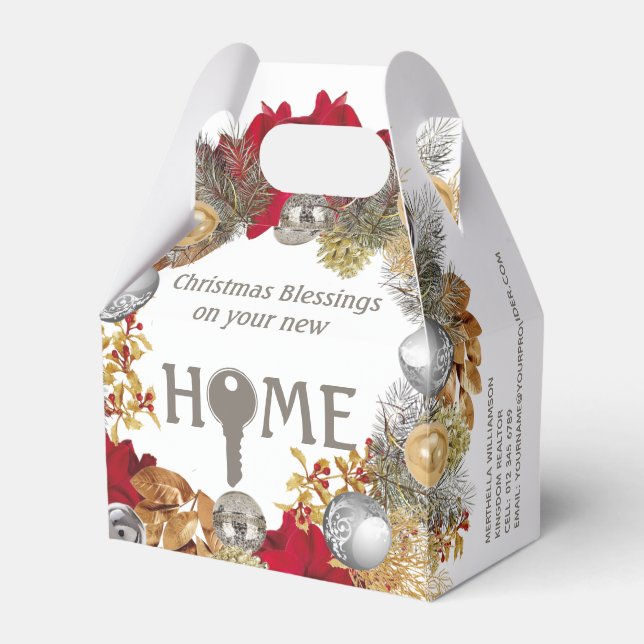 Juli med avslutande julklapp i Gods Agent Presentaskar (Framsidan Sidan)