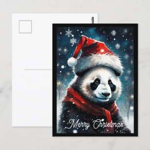 Juli Panda-Helgdag Vykort
