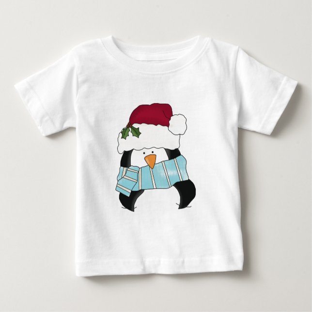 Juli Penguin Tshirts och gåvor (Framsida)