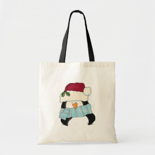 Juli Penguin Tshirts och gåvor Tygkasse