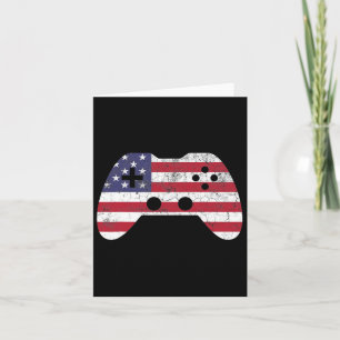 Juli T Tröja TV Spel Gamer Barn Pojkar Män USA Kort