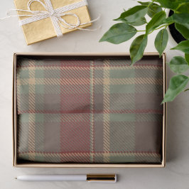 Juli Tartan Brick Red Grönt ID1141A