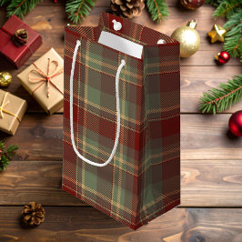 Juli Tartan Brick Red Grönt ID1141A
