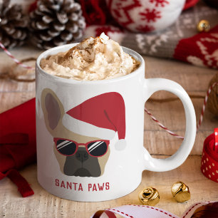 Juli Tass Light Fawn Fransk Bulldog Kaffemugg