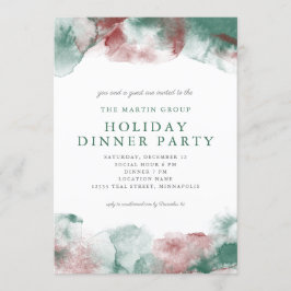 Juli, vattenfärg, Helgdag, Party Inbjudningar