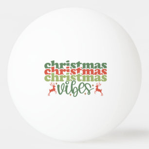Juli Vibes Retro Groovy Helgdagar jul Pingisboll