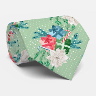Juli White Poinsettia och Gift Boxes Slips