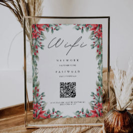 Juli-WiFi-kod, QR-kod-WiFi-anslutning Inbjudningar