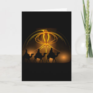 Juli Wise Manar Golden Star of Bethlehem Helgkort