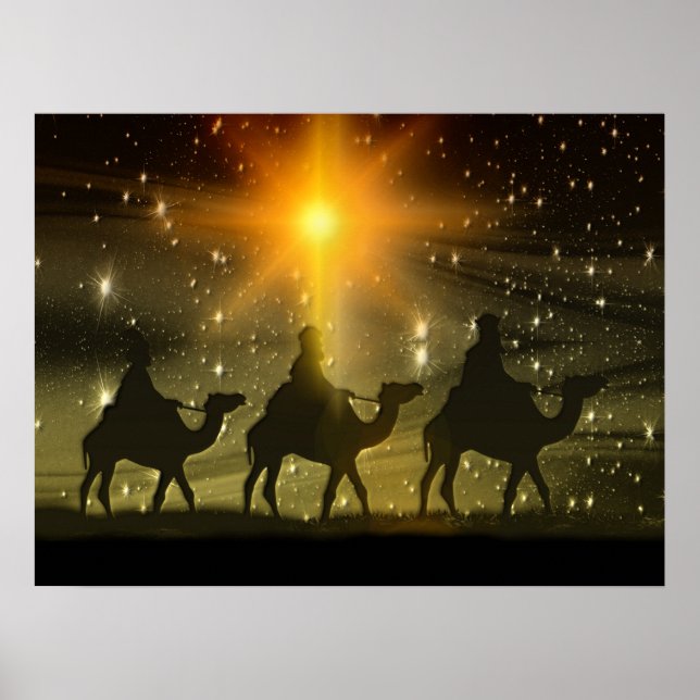 Juli Wise Manar Golden Star of Bethlehem Poster (Framsidan)