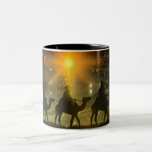 Juli Wise Manar Golden Star of Bethlehem Två-Tonad Mugg