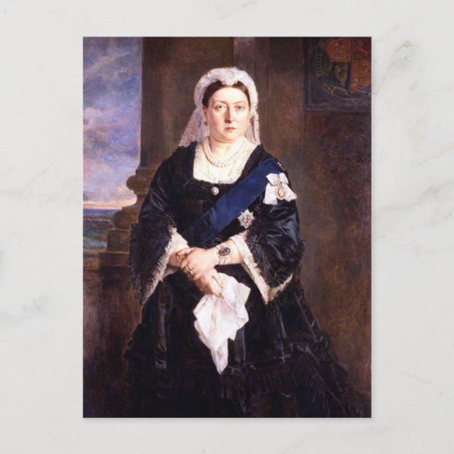 Julia Abercromby Queen Victoria Vykort (Framsida)