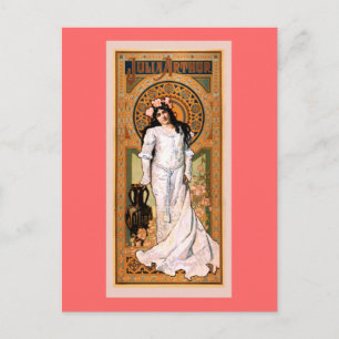 Julia Arthur Vintage affisch Vykort